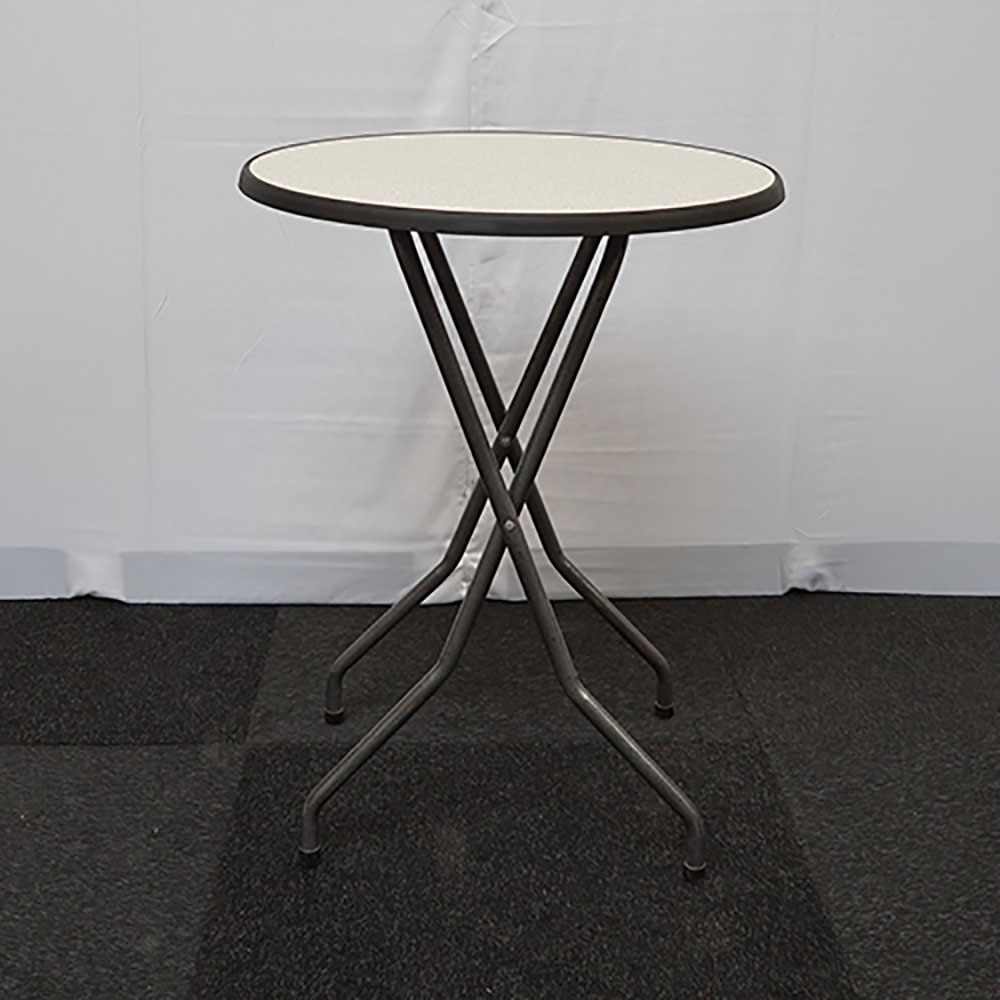 Statafel hamerslag 85 cm grijs