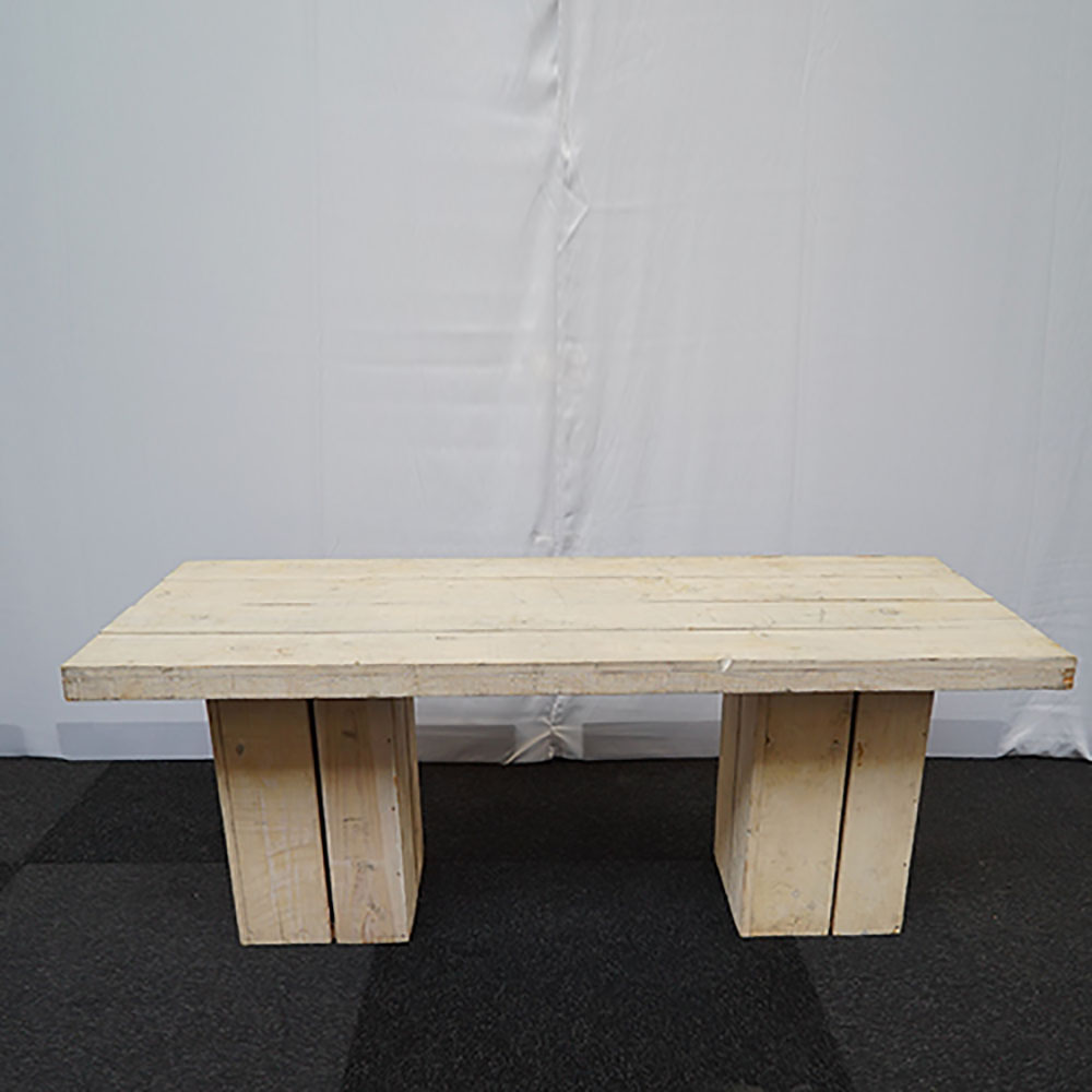 Tafel laag steigerhout 200x80 cm