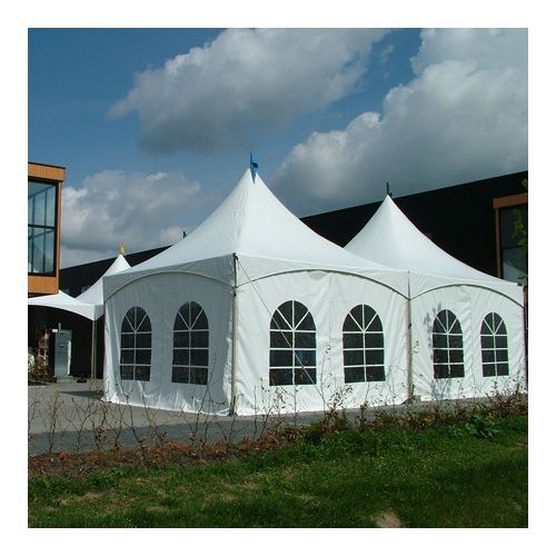 Pagodetent 4x4 meter wit