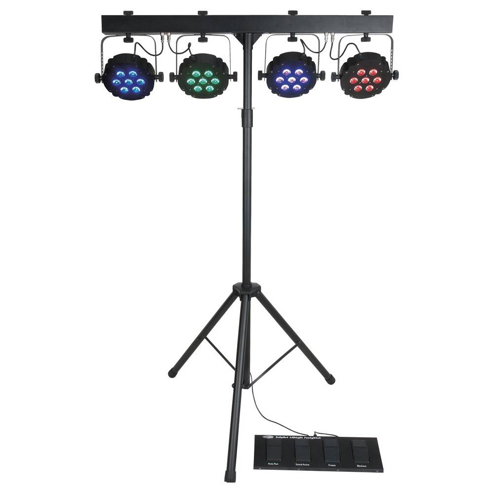 MAX PartyBar10 Set 2x Jelly Moon, 2xPAR and UV/Strobe