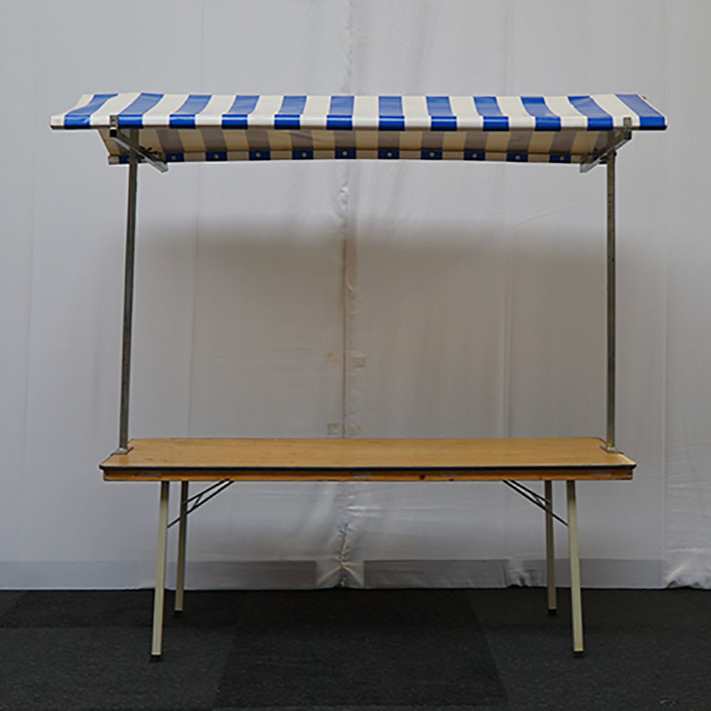 Marktkraam 2x0,8 meter