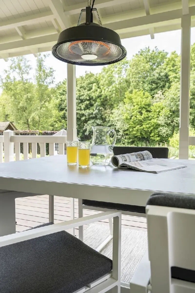 Terrasheater met koord