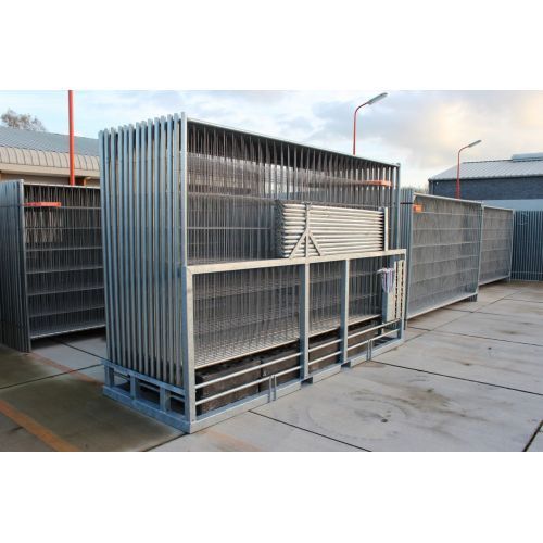 Bok bouwhekken met 28 ongezeilde hekken